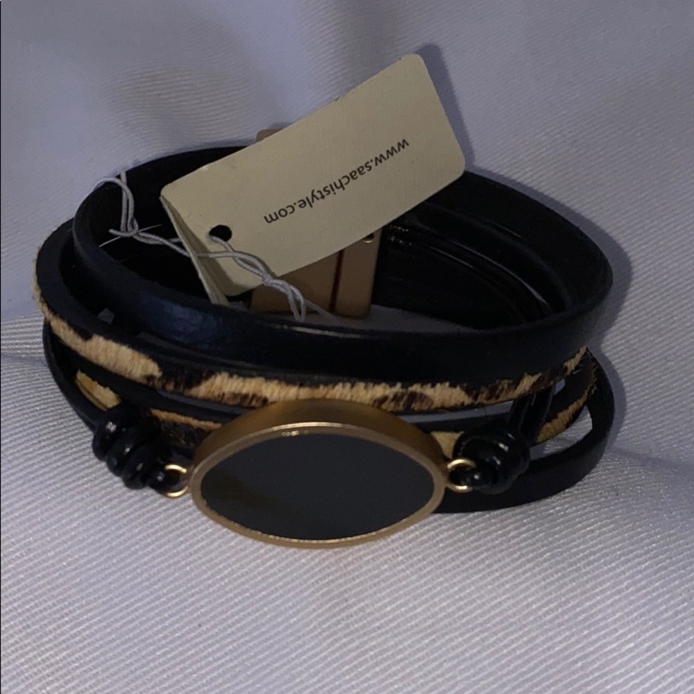 Saachi Stacked Bracelet. NWT